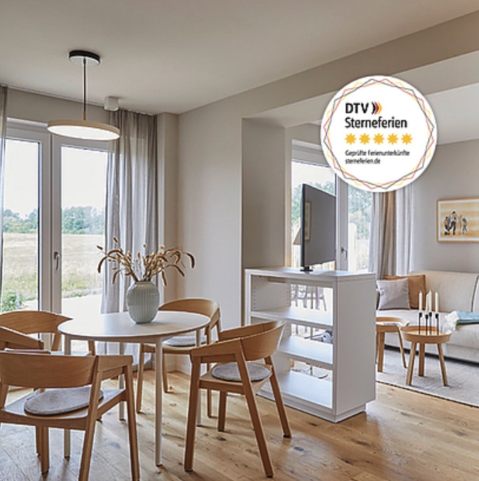 Helles Komfort-Apartment mit Wohn-Essbereich