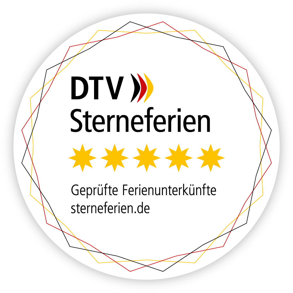 DTV Sterneferien · 5 Sterne · Geprüfte Ferienunterkünfte (sterneferien.de)